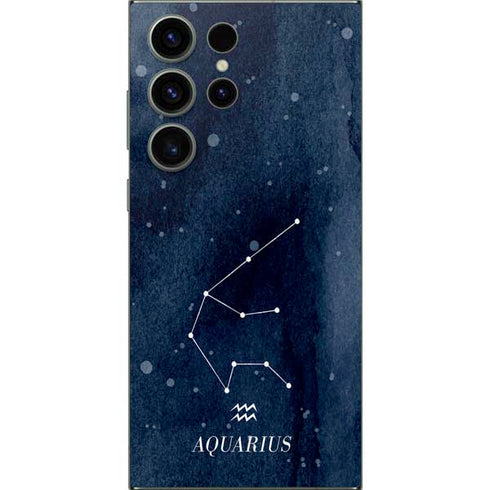 Aquarius Constellation Galaxy S24 Ultra Skin