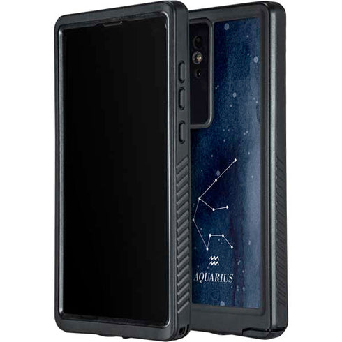 Aquarius Constellation Galaxy S24 Ultra Waterproof Case