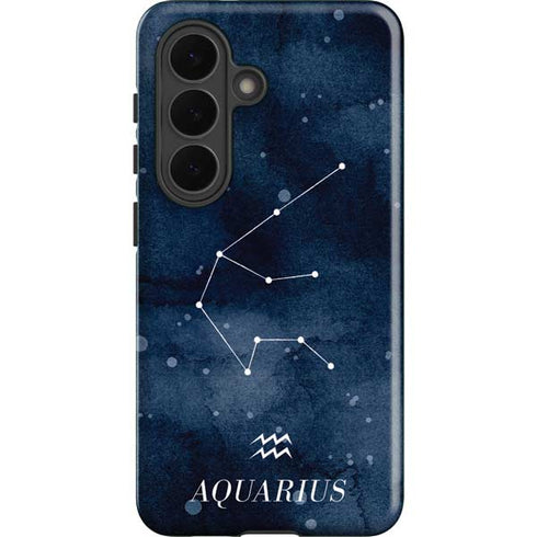 Aquarius Constellation Galaxy S26 Plus Impact Case