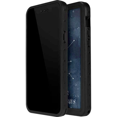 Aquarius Constellation iPhone 15 Plus Waterproof Case