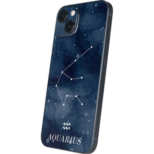Aquarius Constellation iPhone 15 Skin