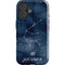 Aquarius Constellation iPhone 16 Plus Impact Case