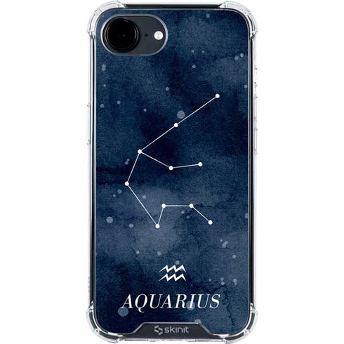 Aquarius Constellation iPhone 16e Clear Case