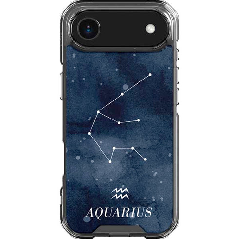 Aquarius Constellation iPhone 17 Air Clear Case