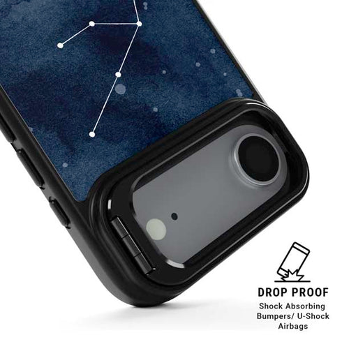 Aquarius Constellation iPhone 17 Air Kickstand Case