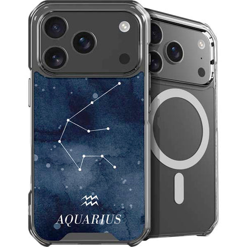 Aquarius Constellation iPhone 17 Pro MagSafe Case