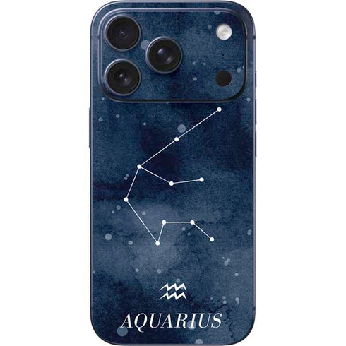 Aquarius Constellation iPhone 17 Pro Max Skin