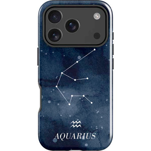 Aquarius Constellation iPhone 18 Pro Impact Case