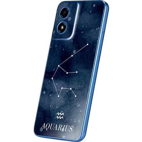 Aquarius Constellation Moto G Play 4G (2024) Skin