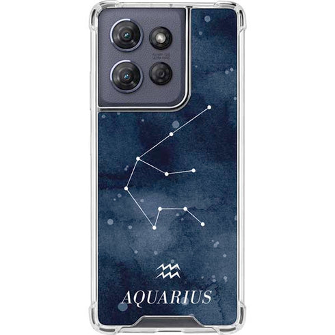 Aquarius Constellation Moto G Power 5G (2025) Clear Case
