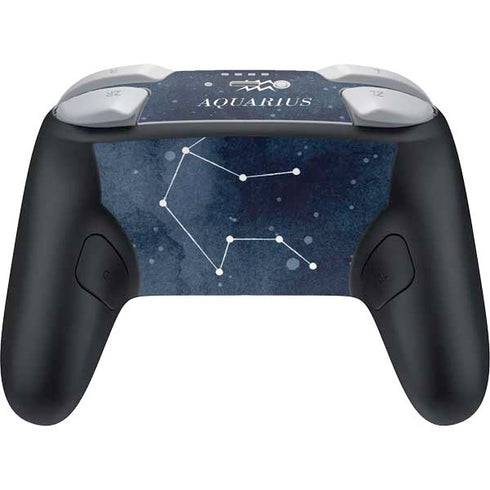 Aquarius Constellation Nintendo Switch 2 (2025) Pro Controller Skin