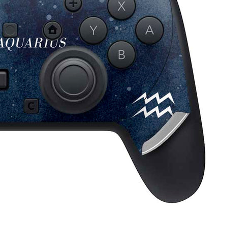 Aquarius Constellation Nintendo Switch 2 (2025) Pro Controller Skin