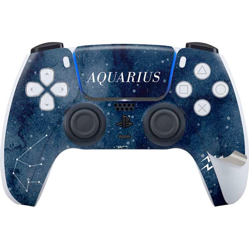 Aquarius Constellation PS5 Pro Disk Bundle Skin