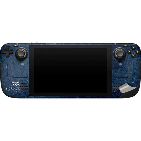 Aquarius Constellation Steam Deck Handheld Gaming Computer Skin