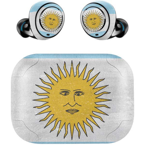 Argentina Flag Distressed Amazon Echo Buds Skin