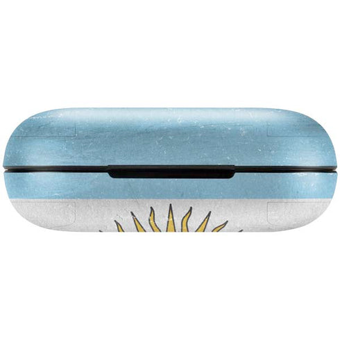 Argentina Flag Distressed Amazon Echo Buds Skin