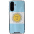 Argentina Flag Distressed Galaxy A36 5G Clear Case