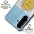 Argentina Flag Distressed Galaxy A36 5G Clear Case