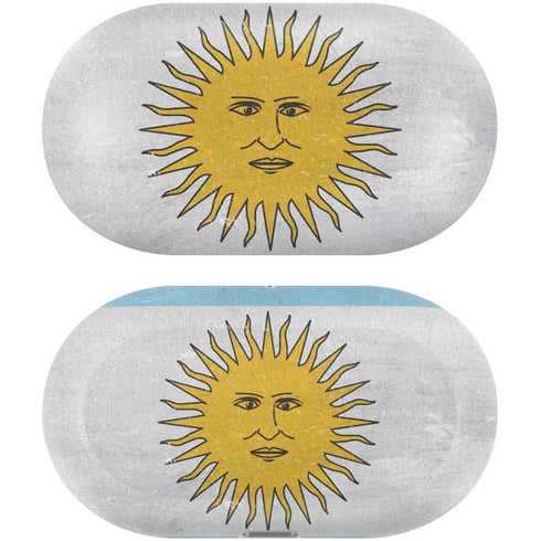 Argentina Flag Distressed Galaxy Buds Plus Skin