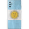 Argentina Flag Distressed Galaxy Note 10 Plus Skin