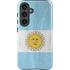 Argentina Flag Distressed Galaxy S25 Plus Impact Case