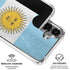 Argentina Flag Distressed Galaxy S26 Clear Case