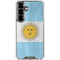 Argentina Flag Distressed Galaxy S26 Plus Clear Case