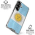 Argentina Flag Distressed Galaxy S26 Plus Clear Case