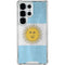 Argentina Flag Distressed Galaxy S26 Ultra Clear Case
