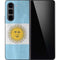 Argentina Flag Distressed Galaxy Z Fold5 5G Skin