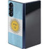 Argentina Flag Distressed Galaxy Z Fold6 Skin
