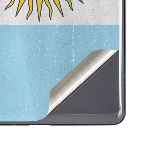 Argentina Flag Distressed Google Pixel 7a Skin