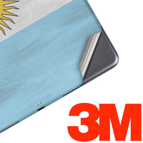 Argentina Flag Distressed iPad Skins
