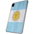 Argentina Flag Distressed iPad Pro 11in (2024) Clear Case