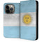 Argentina Flag Distressed iPhone 14 Pro Folio Case