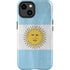 Argentina Flag Distressed iPhone 15 Impact Case