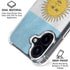 Argentina Flag Distressed iPhone 16 MagSafe Case