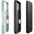Argentina Flag Distressed iPhone 16 Plus Impact Case