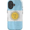 Argentina Flag Distressed iPhone 16 Plus Magsafe Impact Case