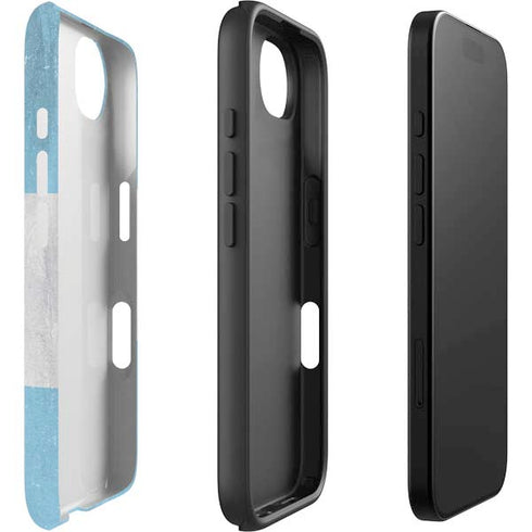 Argentina Flag Distressed iPhone 16e Impact Case