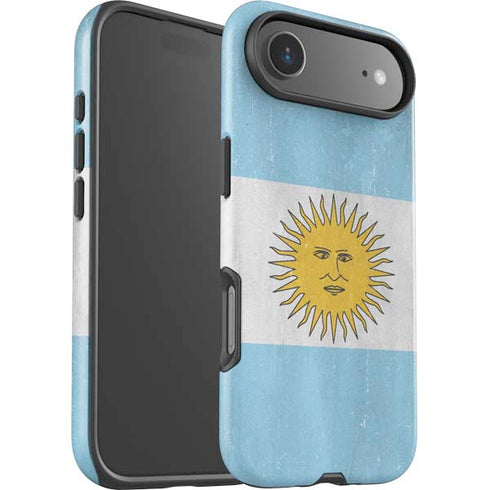 Argentina Flag Distressed iPhone 17 Air Impact Case