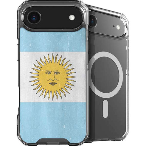 Argentina Flag Distressed iPhone 17 Air MagSafe Case