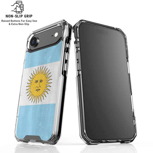 Argentina Flag Distressed iPhone 17 Air MagSafe Case