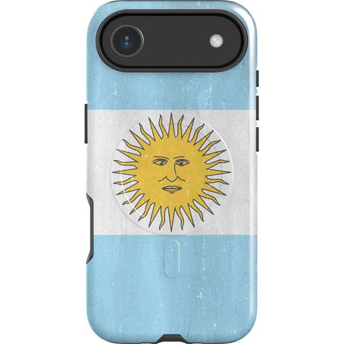 Argentina Flag Distressed iPhone 17 Air Magsafe Impact Case