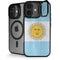 Argentina Flag Distressed iPhone 17 Kickstand Case