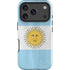 Argentina Flag Distressed iPhone 17 Pro Impact Case