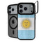 Argentina Flag Distressed iPhone 17 Pro Kickstand Case
