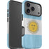 Argentina Flag Distressed iPhone 17 Pro Max Impact Case