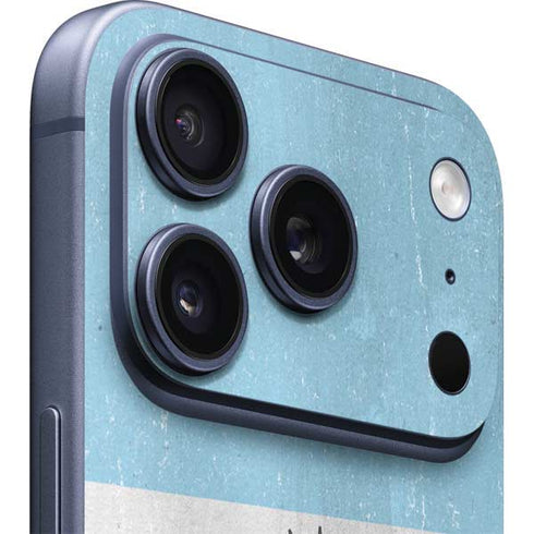 Argentina Flag Distressed iPhone 17 Pro Max Skin