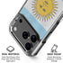 Argentina Flag Distressed iPhone 18 Pro Clear Case